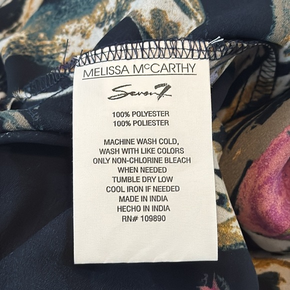 Melissa McCarthy Seven7 Floral Duster Kimono Size 3x NWT Brand New - Picture 11 of 12